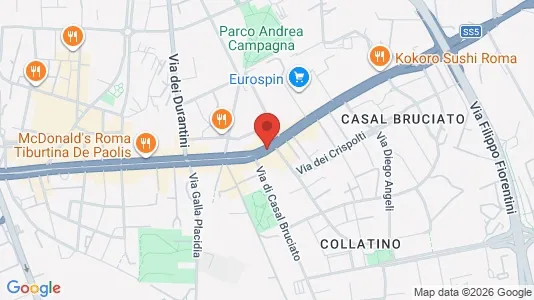 Apartments for rent i Roma Municipio IV – Tiburtino - kort over placeringen