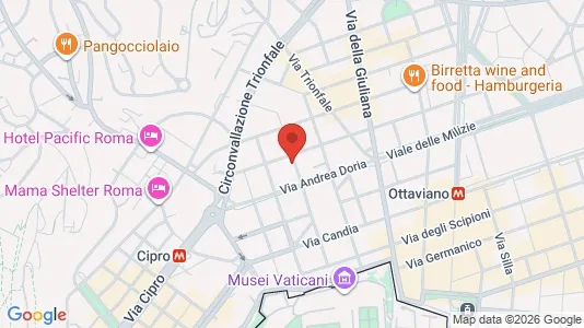 Apartments for rent i Roma Municipio I – Centro Storico - kort over placeringen
