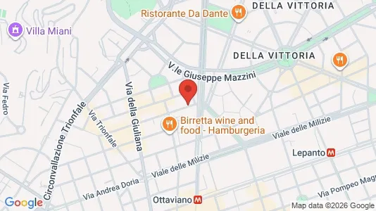Apartments for rent i Roma Municipio I – Centro Storico - kort over placeringen