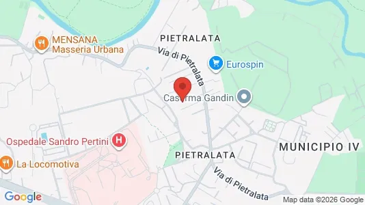 Apartments for rent i Roma Municipio IV – Tiburtino - kort over placeringen