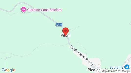 Apartments for rent i Calvi dell'Umbria - kort over placeringen