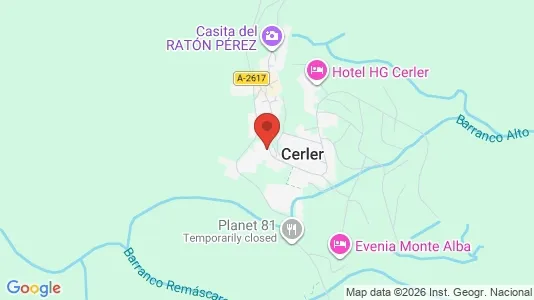 Apartments for rent i Benasque - kort over placeringen