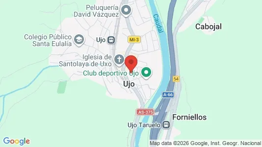 Apartments for rent i Mieres - kort over placeringen