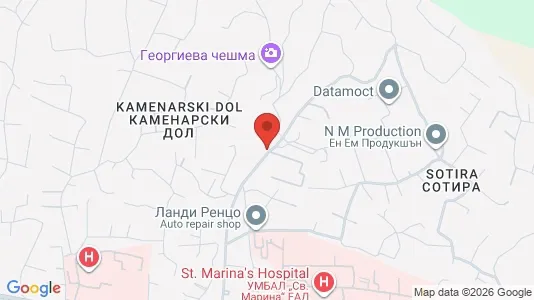 Apartments for rent i Varna Primorski - kort over placeringen