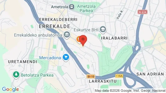 Apartments for rent i Bilbao - kort over placeringen
