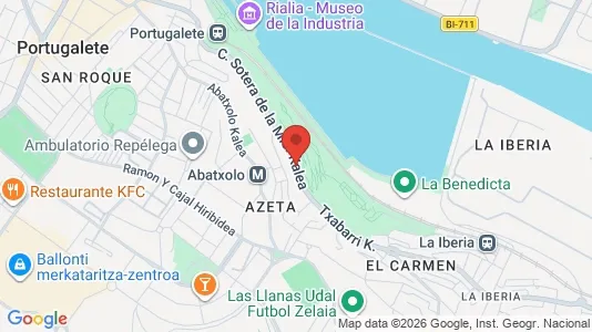 Apartments for rent i Portugalete - kort over placeringen