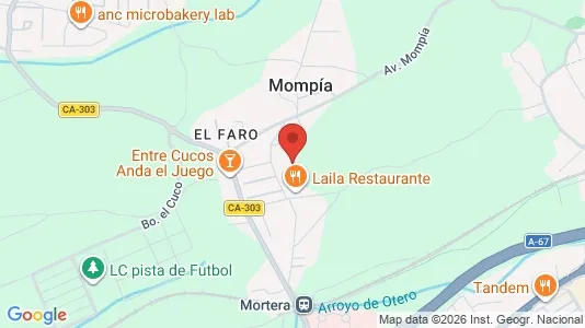 Apartments for rent i Santa Cruz de Bezana - kort over placeringen