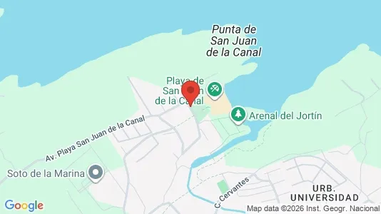 Apartments for rent i Santa Cruz de Bezana - kort over placeringen