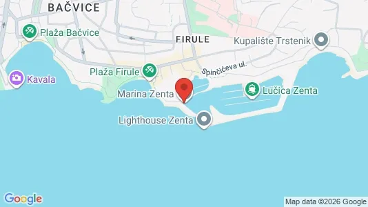 Apartments for rent i Split - kort over placeringen