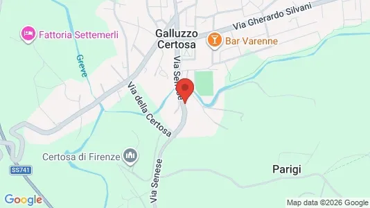 Apartments for rent i Florence - kort over placeringen