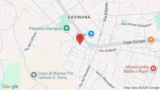 Apartments for rent i Florence - kort over placeringen
