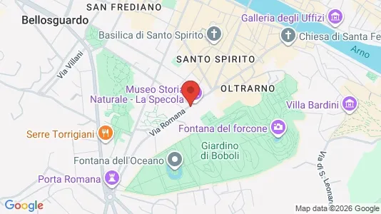 Apartments for rent i Florence - kort over placeringen