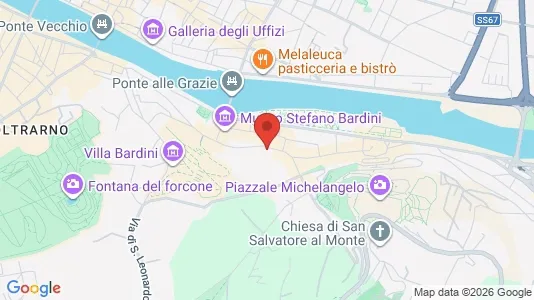 Apartments for rent i Florence - kort over placeringen