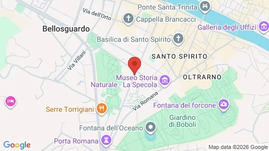Apartments for rent i Florence - kort over placeringen