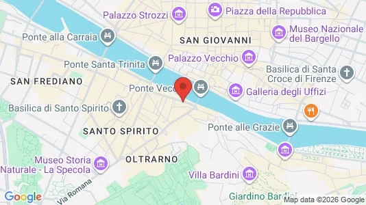 Apartments for rent i Florence - kort over placeringen