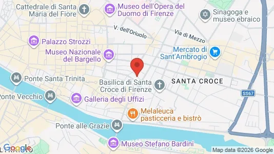 Apartments for rent i Florence - kort over placeringen