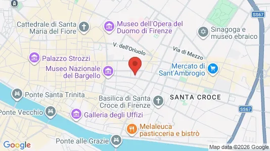 Apartments for rent i Florence - kort over placeringen