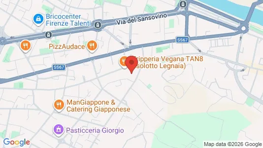 Apartments for rent i Florence - kort over placeringen