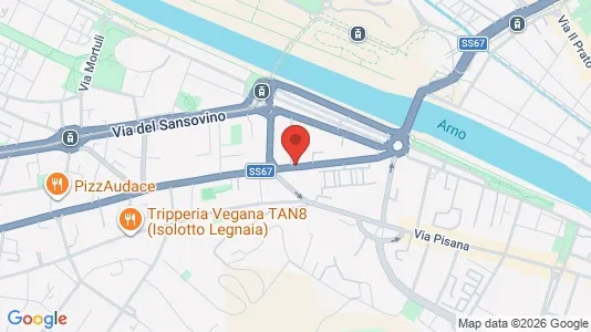 Apartments for rent i Florence - kort over placeringen