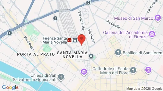Apartments for rent i Florence - kort over placeringen