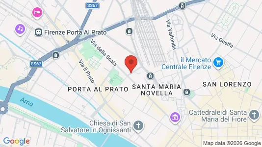 Apartments for rent i Florence - kort over placeringen