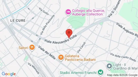 Apartments for rent i Florence - kort over placeringen