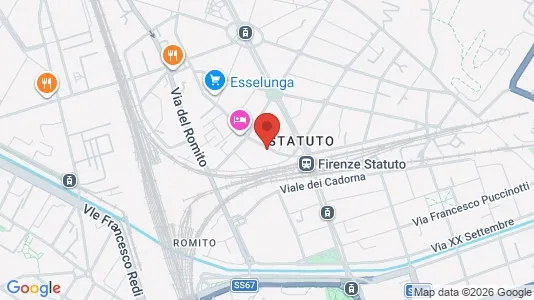 Apartments for rent i Florence - kort over placeringen