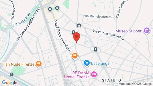 Apartments for rent i Florence - kort over placeringen