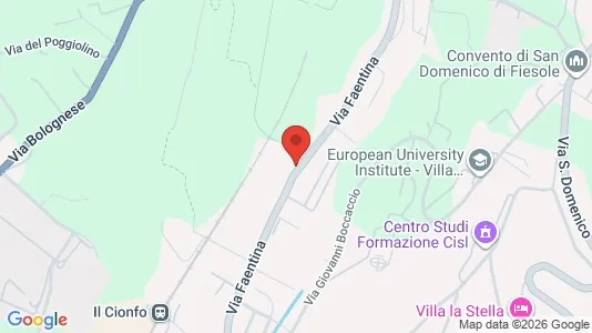 Apartments for rent i Florence - kort over placeringen