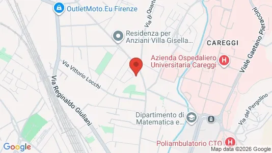 Apartments for rent i Florence - kort over placeringen