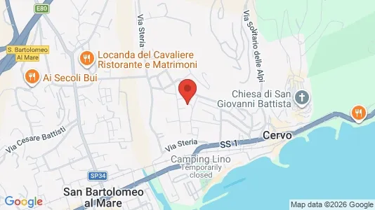 Apartments for rent i Badalucco - kort over placeringen