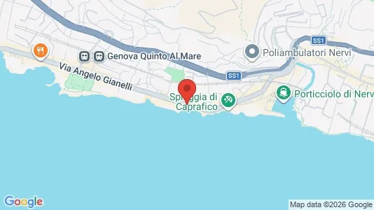 Apartments for rent i Genoa - kort over placeringen