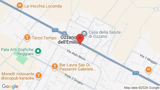 Apartments for rent i Ozzano dell'Emilia - kort over placeringen