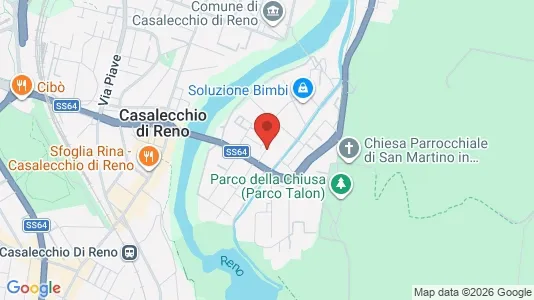 Apartments for rent i Casalecchio di Reno - kort over placeringen