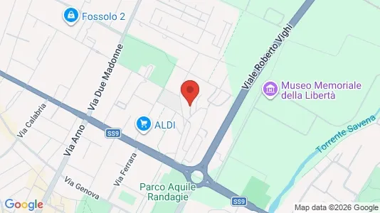 Rooms for rent i Bologna - kort over placeringen