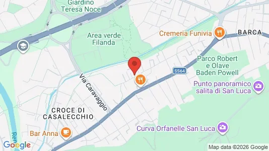 Apartments for rent i Casalecchio di Reno - kort over placeringen