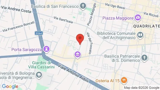 Rooms for rent i Bologna - kort over placeringen