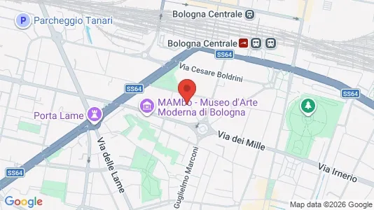Rooms for rent i Bologna - kort over placeringen