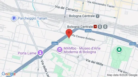 Rooms for rent i Bologna - kort over placeringen