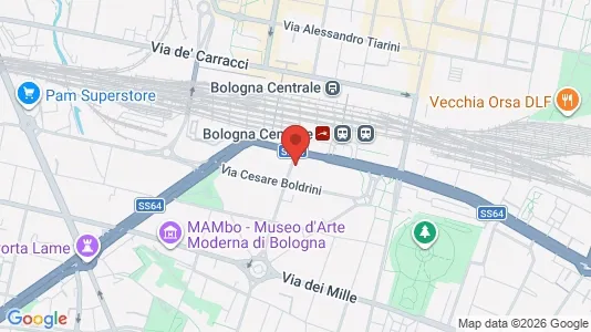 Rooms for rent i Bologna - kort over placeringen