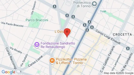 Apartments for rent i Turin - kort over placeringen