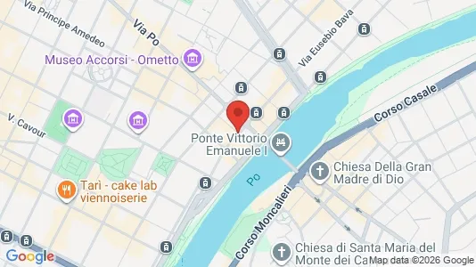 Apartments for rent i Turin - kort over placeringen
