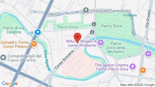 Apartments for rent i Turin - kort over placeringen