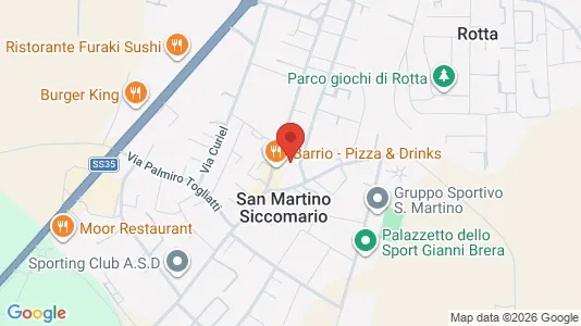 Rooms for rent i San Martino Siccomario - kort over placeringen