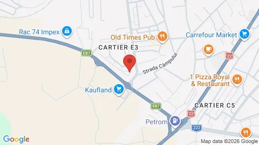 Apartments for rent i Tulcea - kort over placeringen