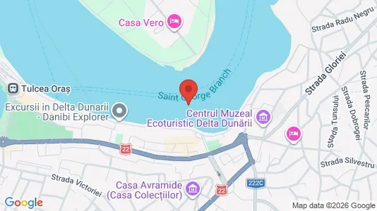 Apartments for rent i Tulcea - kort over placeringen