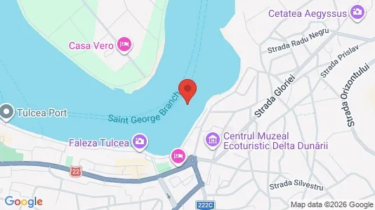 Apartments for rent i Tulcea - kort over placeringen