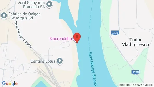 Apartments for rent i Tulcea - kort over placeringen