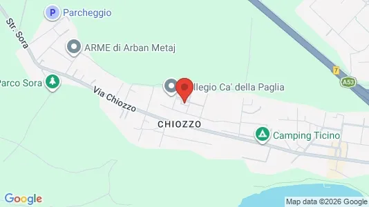 Apartments for rent i Pavia - kort over placeringen