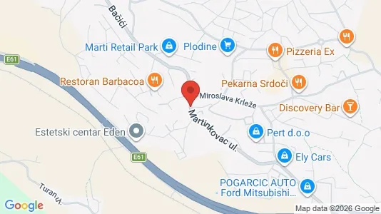 Apartments for rent i Rijeka - kort over placeringen